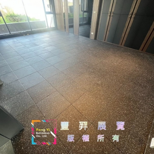 三重欣世代健身中心健身地墊鋪設完工照